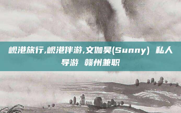射洪岘港旅行,岘港伴游,文伽昊(Sunny) 私人导游 赣州兼职